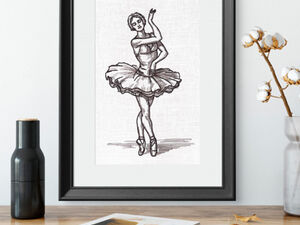 Dance and Fashion machine embroidery designs