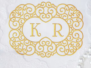 Monogram frames machine embroidery designs