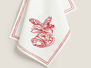 RedWork Christmas Bells Machine Embroidery Designs | Festive Holiday Patterns