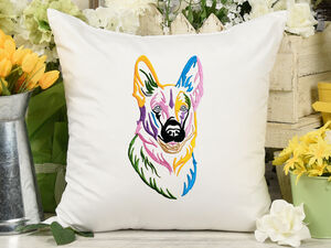 Colorful Animals machine embroidery designs