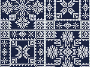 Cross-stitch Quilt Blocks