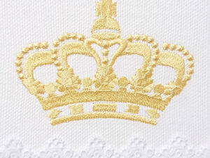Crown machine embroidery designs