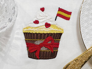 Cupcakes machine embroidery designs