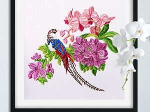 Exotic and Tropical Birds embroidery designs