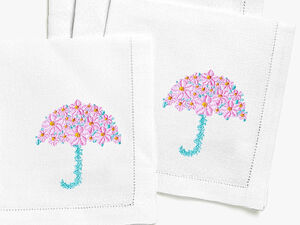 Floral embroidery pattern