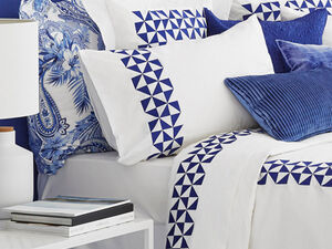 Geometric machine embroidery designs