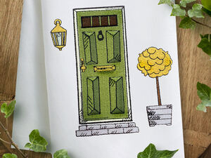 Houses, architect machine embroidery designs online