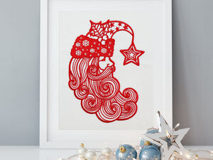 Elegant and Timeless: One-Color Christmas Machine Embroidery Designs