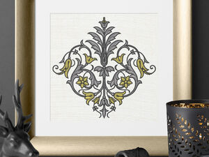 Ornaments embroidery designs