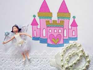 Princess story machine embroidery designs