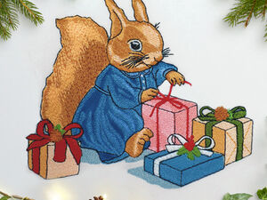 Squirrels and Mice machine embroidery designs