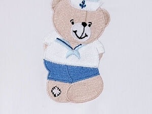 Sailor Teddy Bear machine embroidery designs