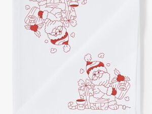 Redwork Santas machine embroidery designs