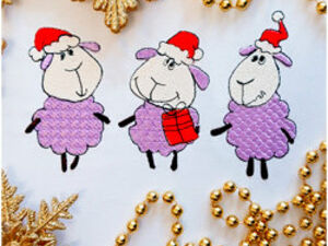 Year of the Goat machine embroidery designs