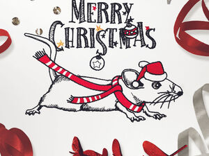 Year of the Rat machine embroidery designs