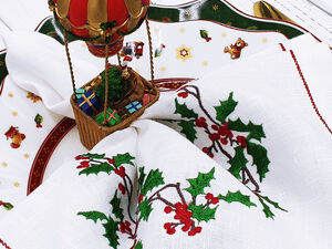 Christmas Holly Berries Machine Embroidery Designs