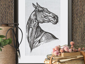 Outline machine embroidery designs