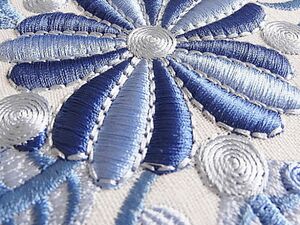 Unusual Flowers unique machine embroidery designs