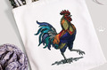Colorful Rooster - 8 sizes