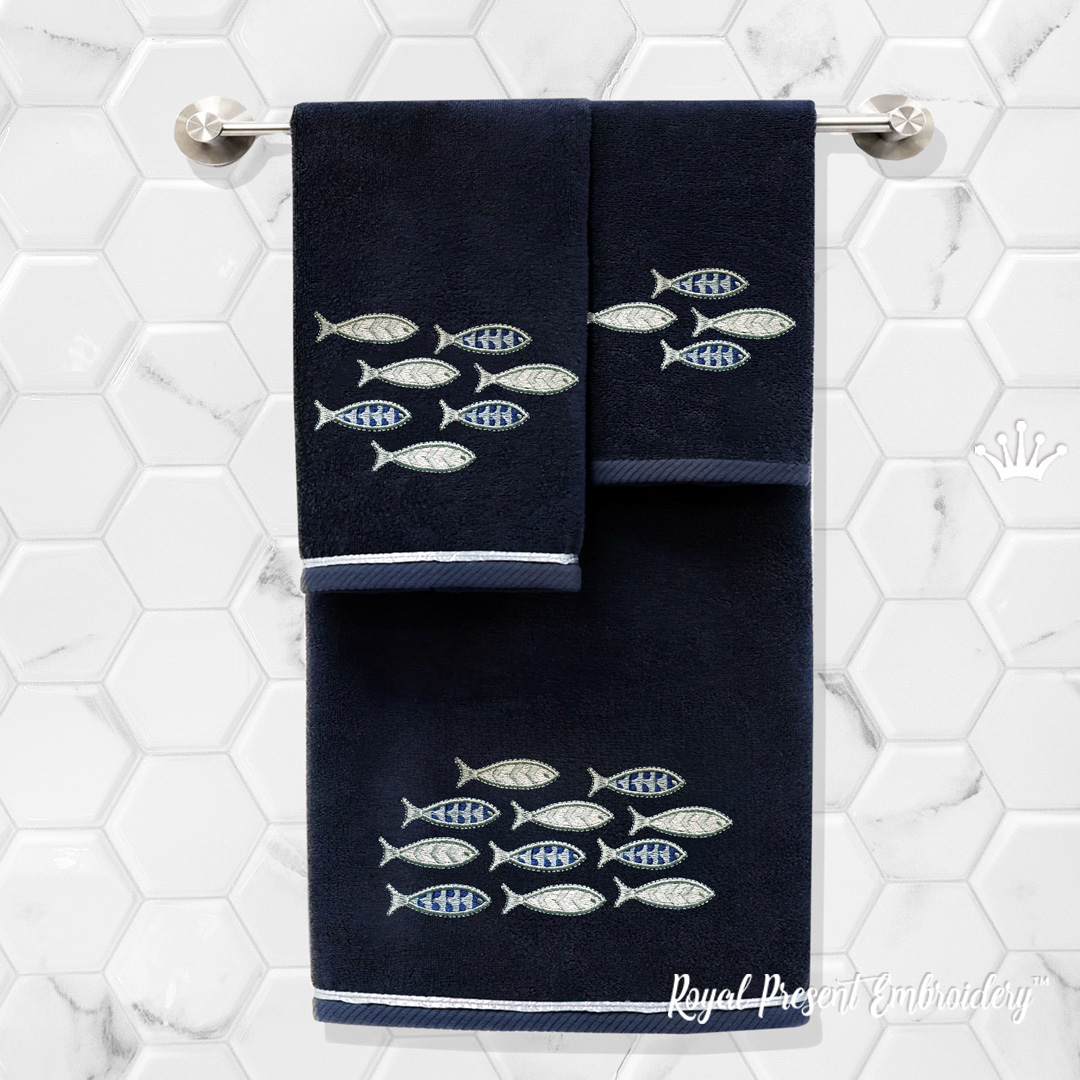 Cute Little Fish Machine Embroidery Design  Rosieday Embroidery –  RosiedayEmbroidery