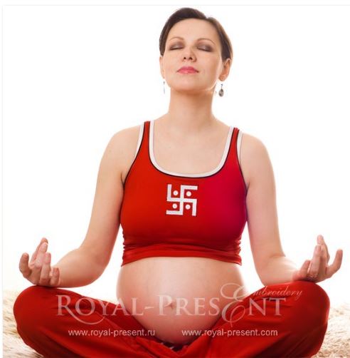 Free Swastika Machine Embroidery Design