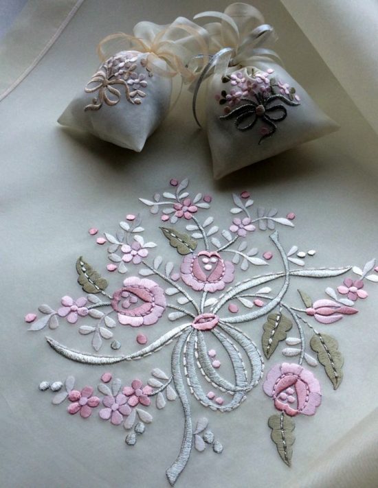 Machine Embroidery Design Flower bouquet