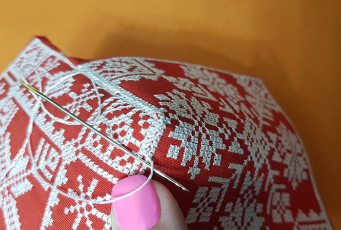 Biscornu Machine Embroidery Designs – what is it and how to sew it for a gift?