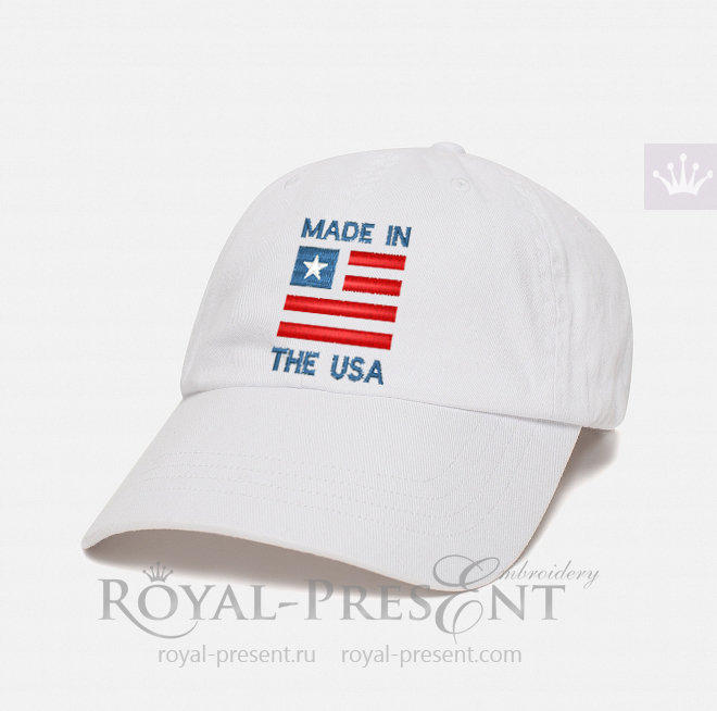 Free Machine Embroidery Design Made in the USA