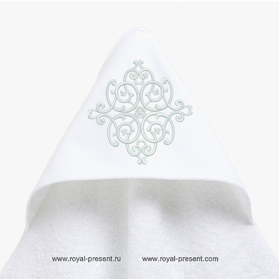 Arabesque Machine Embroidery Pattern