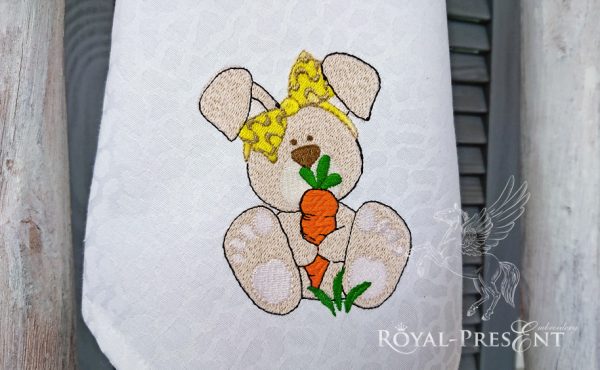 Free Machine Embroidery Design Little Bunny