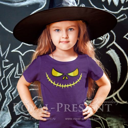 Happy Halloween Machine Embroidery Design
