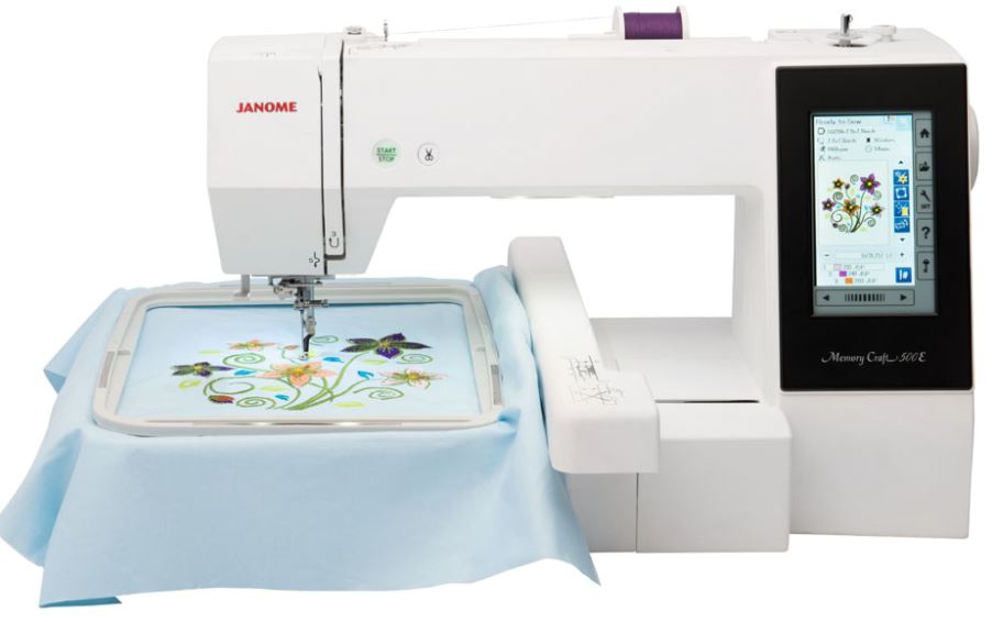 Janome is Janome Memory Craft 500E