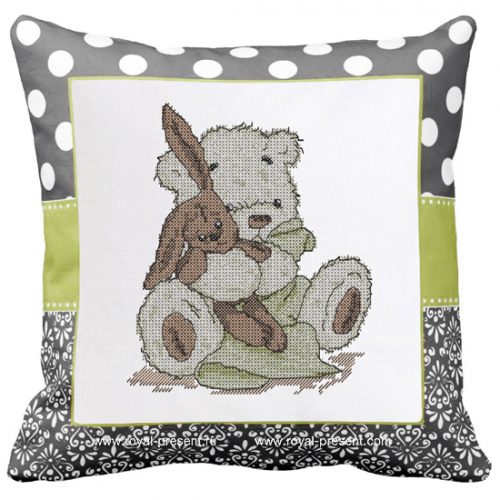 Teddy bear cross stitch kits deals