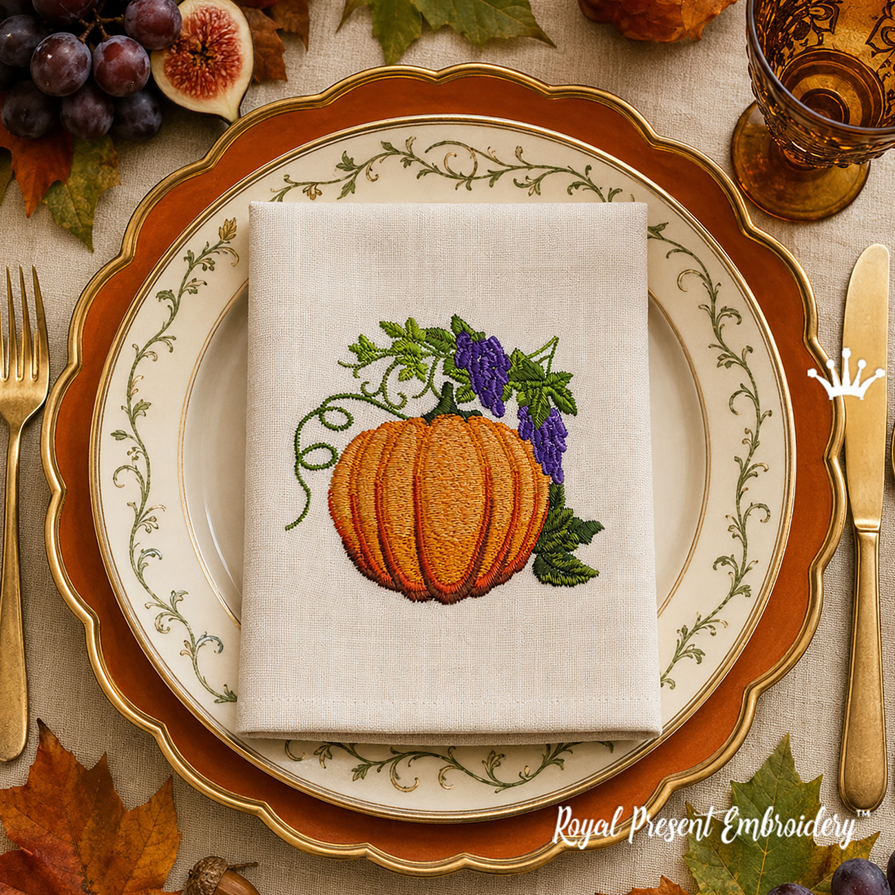 Free Pumpkin Machine Embroidery Design Download – No Sign-Up