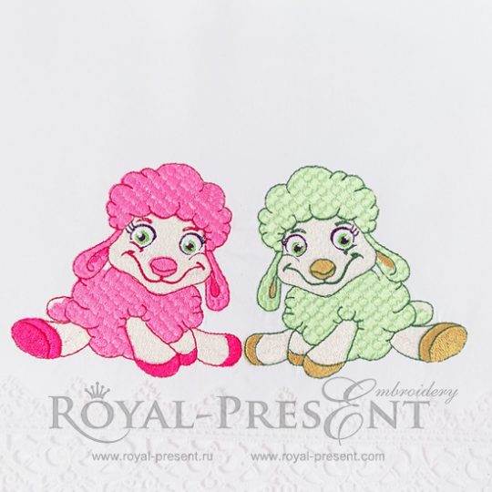 Machine Embroidery Design Baby sheep