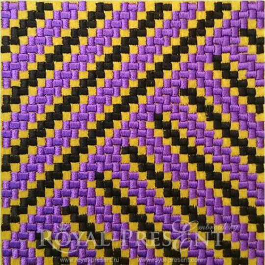 Machine Embroidery Design Bargello