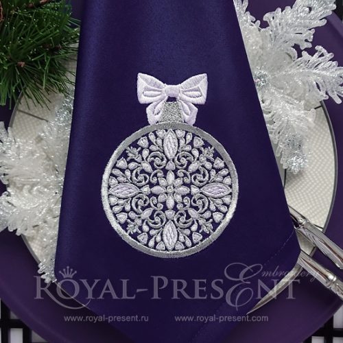 Machine Embroidery Design Christmas Toy