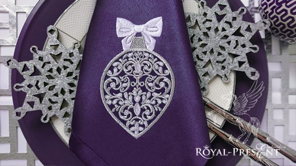 Free Machine Embroidery Design Christmas Tree Toy