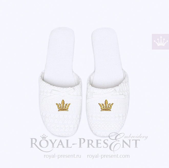 Free Tiny Crown Machine Embroidery design