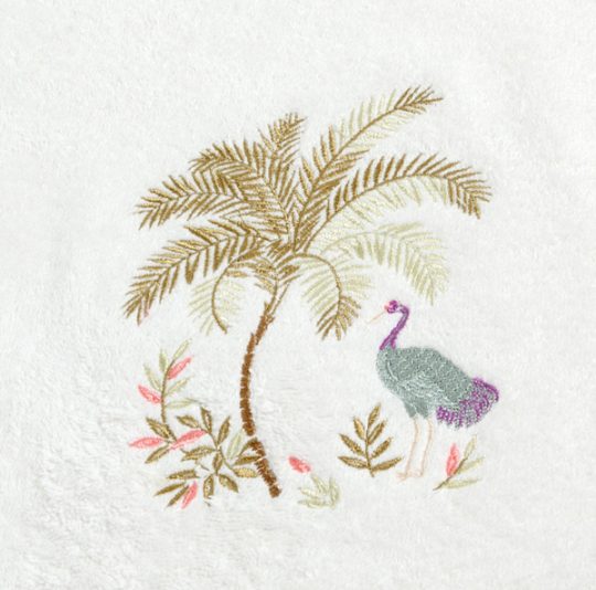 Machine Embroidery Design Japanese Crane