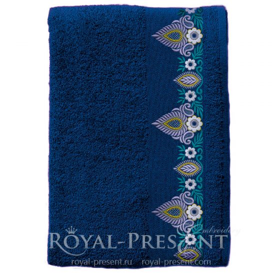 Indian border Machine Embroidery Design