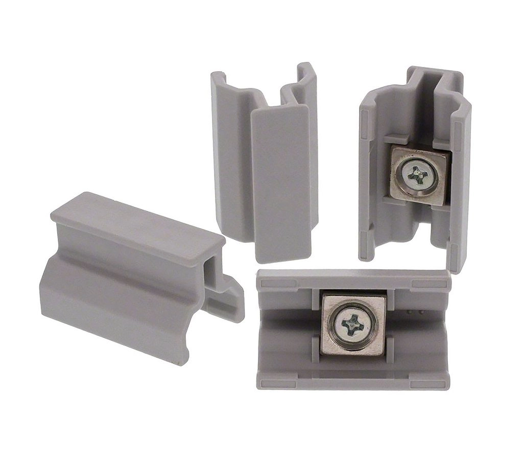 Fabric clips for machine embroidery