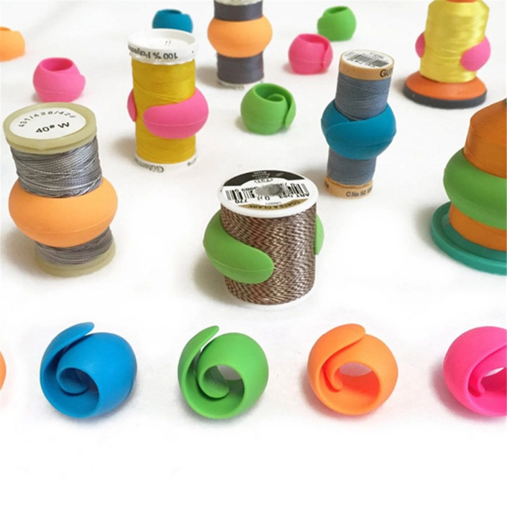 Thread Spool Huggers for embroidery thread organization