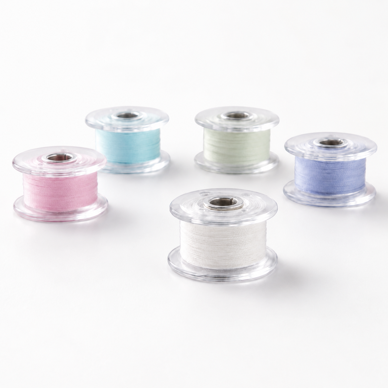 bobbin with thread that matches the final upper thread