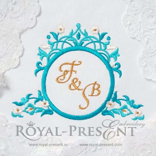 Traditional Arabic Machine Embroidery Design