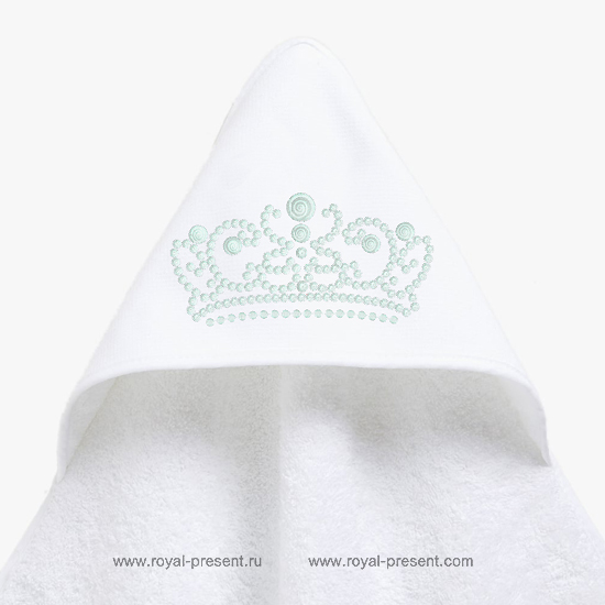 Tiara Machine Embroidery Design