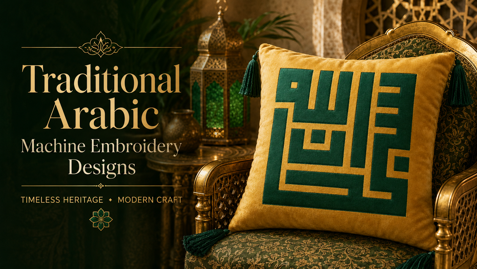 Arabic Machine Embroidery Designs