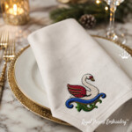 12 Days of Christmas Tiny Machine Embroidery Design Bundle - 3 Sizes