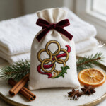 12 Days of Christmas Tiny Machine Embroidery Design Bundle - 3 Sizes