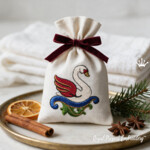 12 Days of Christmas Tiny Machine Embroidery Design Bundle - 3 Sizes
